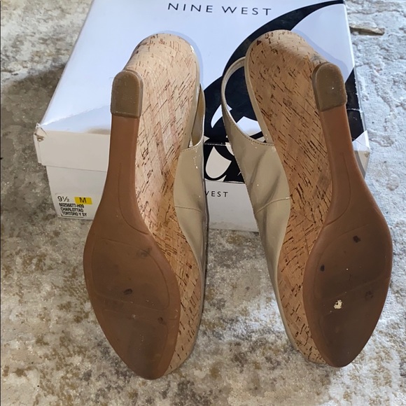 Nine West Cork heel wedges - Picture 2 of 5